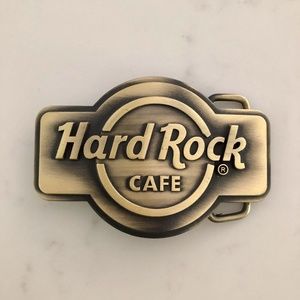 Hard Rock Cafe Logo Belt Buckle